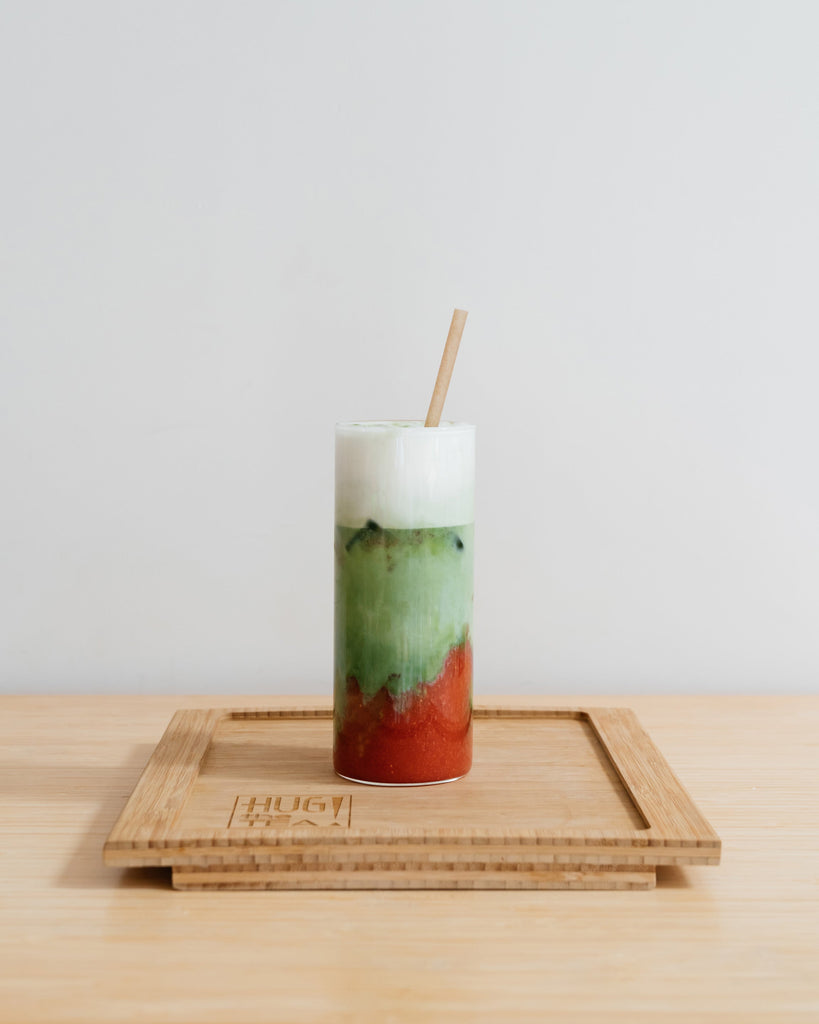 RECIPE: Iced Strawberry Matcha Latte