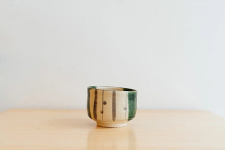Chawan #14 green-beige