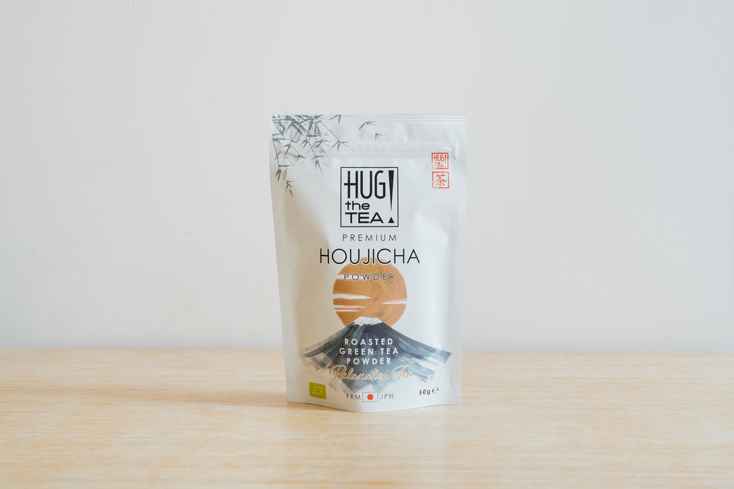 Houjicha en poudre biologique - Houjicha Latte