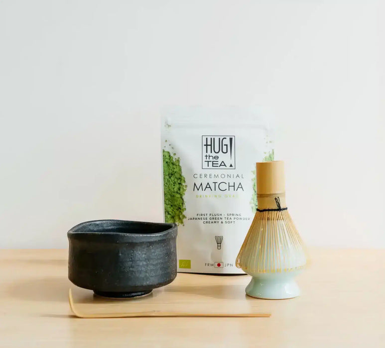 SET MATCHA NOIR – Matcha de haute qualité